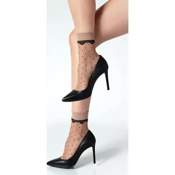 Dámské punčochy Dámské tenké ponožky Soul 20 DEN - Uni / černá/natural