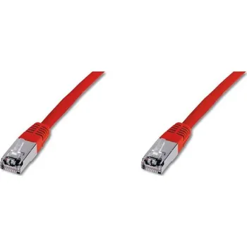 Digitus Patch Cable, S-FTP, CAT 6, AWG 27/7, LSOH, Měď, červený 3m