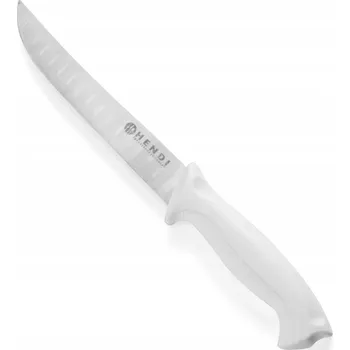 Kuchyňský nůž NŮŽ NA SÝR A MLÉČNÉ VÝROBKY, KULATÝ VÝBRUS, HACCP, BÍLÝ, PROFESIONÁLNÍ KUCHYŇSKÝ, 230MM H