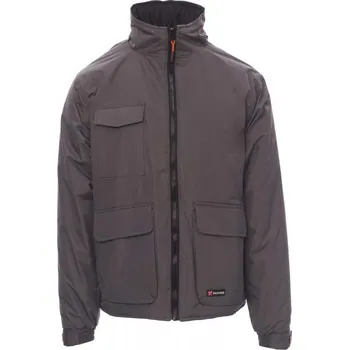 pracovní bunda PAYPER RENEGADE 000871-0051 / Zateplená pánská bunda s kapucí v límci - smoke XS