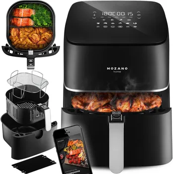 fritéza Horkovzdušná fritéza Mozano AirFry Master + CrispFlow 2000 1700W 8l
