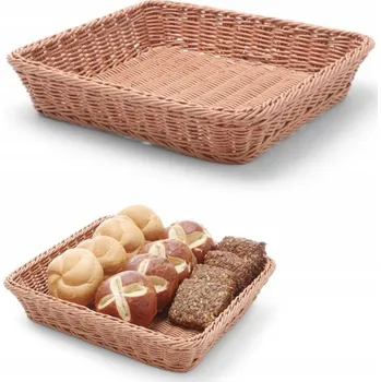 chlebník KOŠÍK NA PEČIVO OVOCE CHLÉB NEREZOVÝ STOHOVATELNÝ HENDI