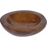 Dekorativní teaková mísa Ø 30 cm, hnědá