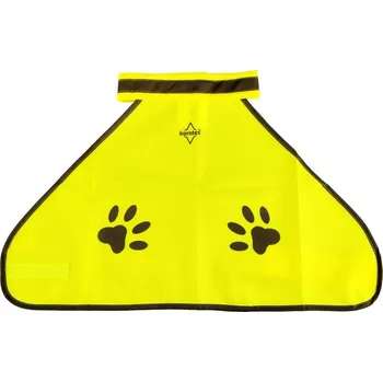 reflexní vesta KORNTEX KTH100 BUENOS AIRES / Bezpečnostní vesta pro psy - hi vis yellow M