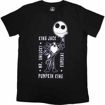 Pánská móda The Nightmare Before Christmas tričko, Headless Jack Black, pánské M