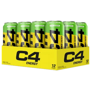 Sport C4 Energy Drink - Cellucor Příchuť: twisted limeade, Balení (ml): 12 x 500 ml