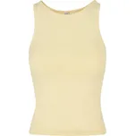 BUILD YOUR BRAND BY 208 / Dámské tílko - soft yellow XS