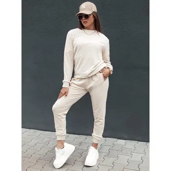 Dámská souprava URBANVELVET Dstreet AY1056 Barva: Bílá, Velikost: L