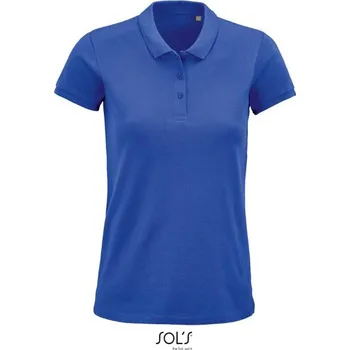 Dámské tričko SOL´S PLANET / Dámská polokošile z bio bavlny - royal blue L