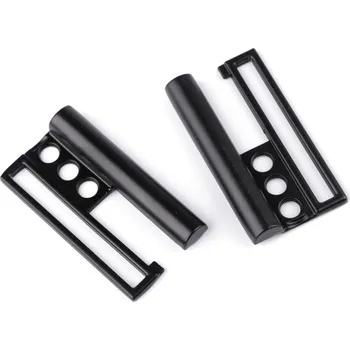 Pro Háčkování Kovová spona 50 mm černá matná