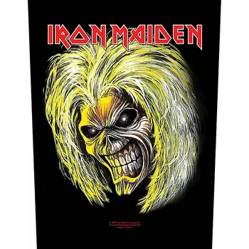 Nášivka Iron Maiden nášivka na záda 30x27x36 cm, Killers Eddie, unisex
