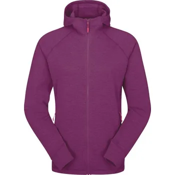 Dámská mikina Dámská mikina Rab Nexus Hoody Barva: Mulberry, Velikost: M