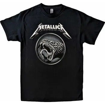 Pánská móda Metallica tričko, Black Album Poster Black, pánské XL
