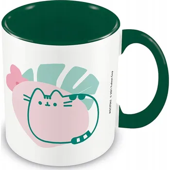 Hrnek Pyramid International Pusheen Tropical Green, keramický, 315 ml