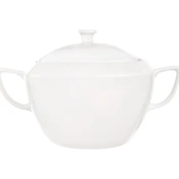 Porcelánová váza/mísa na polévku s poklicí 3,5 l