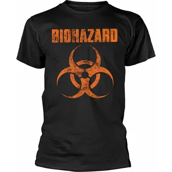 Pánská móda Biohazard tričko, Logo, pánské L