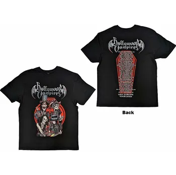 Pánská móda Hollywood Vampires tričko, Caricatures BP Black, pánské S