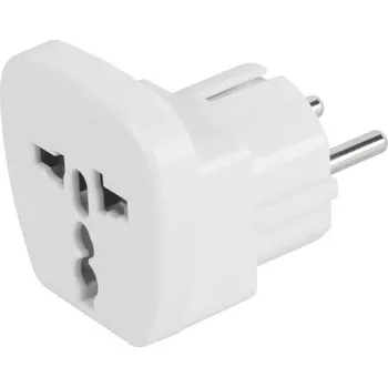 Elektrická zásuvka Lechpol bílý rozbočovač Elektrická Zásuvka rozbočka