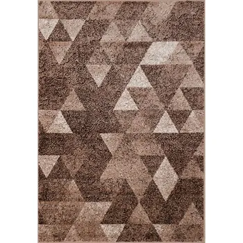 Vopi Kusový koberec Rave 24033 132 hnědý (Varianta: 60 x 110 cm)