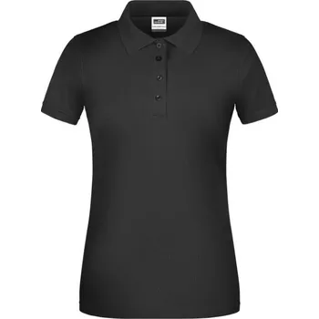 Dámské tričko DAIBER JN 873 / Dámské pracovní polo z bio bavlny - black XXXL