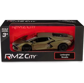 autíčko LAMBORGHINI REVUELTO 2024 MODEL KOVOVÝ RMZ CITY 1:32/39 MATNÁ ZELENÁ