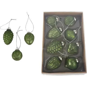 Vánoční dekorace Vánoční ozdoba 8 ks S0516-15