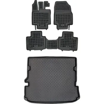 autokoberec Sada koberců a rohože pro Toyota HIGHLANDER IV XU7