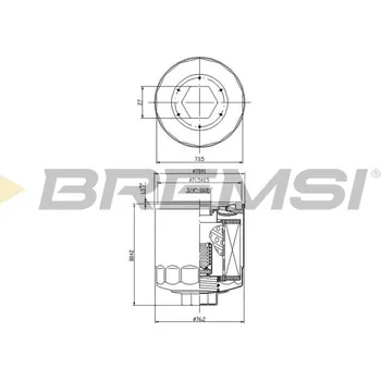 Olejový filtr Olejový filtr BREMSI FL0023