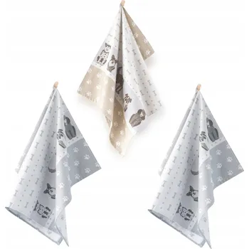 Utěrka ZWOLTEX ALEKS kuchyňská sada utěrka 3ks vícebarevná 50x70