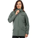 Dámský outdoorový kabát KILPI AYRA 38 Khaki, Bílá