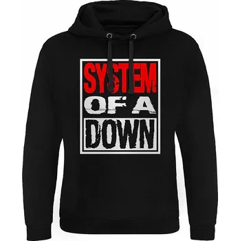 Pánská mikina System Of A Down mikina, Logo Black, pánská XXL