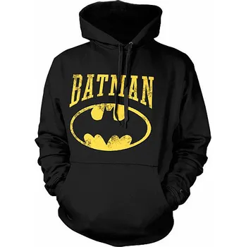 Pánská mikina Batman mikina, Vintage Batman Black, pánská S