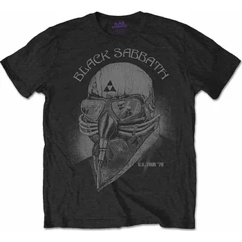 Pánská móda Black Sabbath tričko, US Tour 1978 Black, pánské L