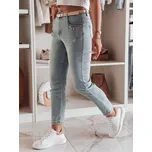 Dámské džíny skinny BLINGBLING Dstreet UY2451 Barva: Modrá - světle, Velikost: XS