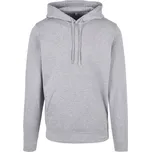 BUILD YOUR BRAND BB 001 / Pánská mikina s kapucí - heather grey M