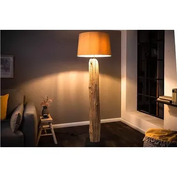 Stojací lampa Osvetleni-Stejskal | Stojací lampa v přírodním dřevě rousilique béžová