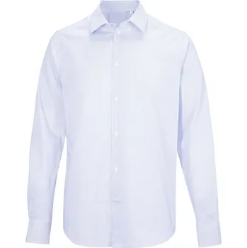 Dámská košile NEOBLU 4339 BAPTISTE WOMEN / Dámská mikro keprová košile s dlouhým rukávem - blue stripes XL