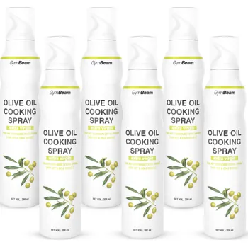 Rostlinný olej Extra panenský olivový olej v spreji - GymBeam Balení (ml): 6 x 200 ml