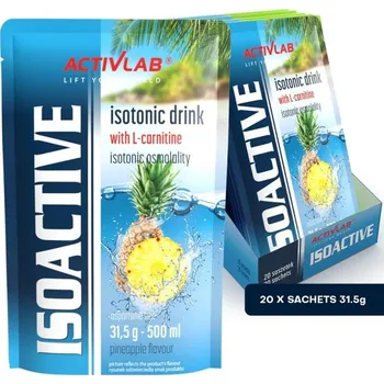 Iontový nápoj Iso Active - ActivLab Příchuť: ananas