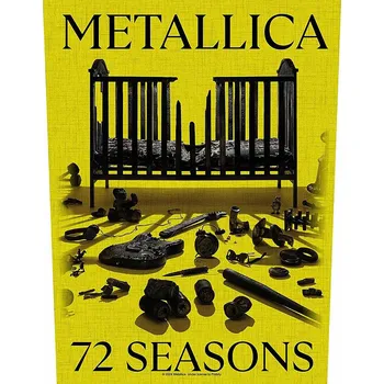 Nášivka Metallica nášivka na záda CO+PES 30x27x36 cm, 72 Seasons Crib