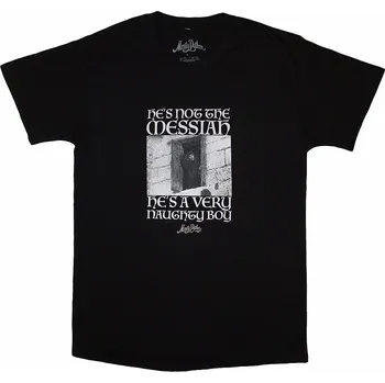 Pánská móda Monty Python tričko, Naughty Boy Black, pánské S