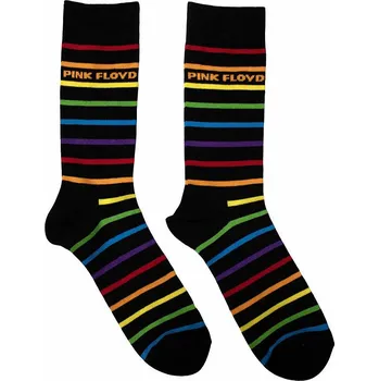 Pánské ponožky Pink Floyd ponožky, Wide Stripes Black, unisex - velikost 6 až 11 (39 až 45)