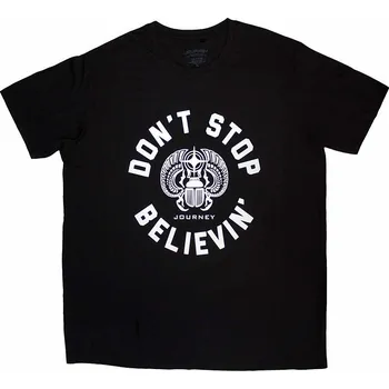 Pánská móda Journey tričko, Believin' Black, pánské XXL