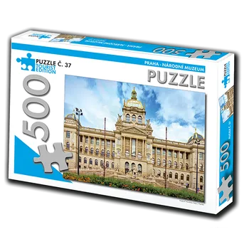 Puzzle TOURIST EDITION Puzzle Národní muzeum, Praha 500 dílků (č.37)