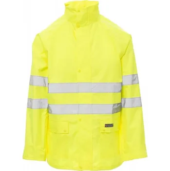 pracovní bunda PAYPER HURRICANE-JACKET FLUO 000354-0093 / Reflexní bunda proti dešti - žlutá M