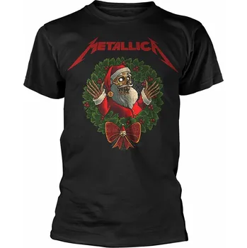 Pánské tričko Metallica tričko, Creeping Santa Black, pánské XXL