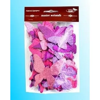 Set školních potřeb Motyle brokatowe 52szt (pl, 2000, Galeria Hobby)