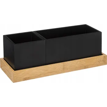 Organizér na psací potřeby Kancelářské doplňky Černý