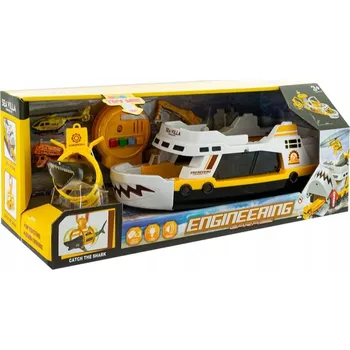 autíčko LOĎ JEŘÁB NA PASTI NA ŽRALOKY