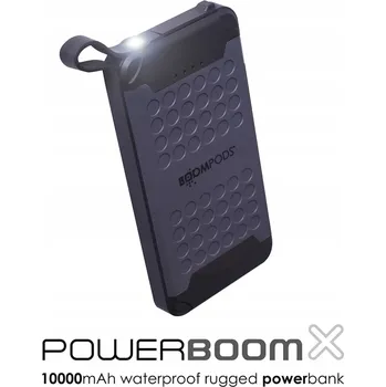 Powerbanka Powerbank BOOMPODS 10000 mAh černý